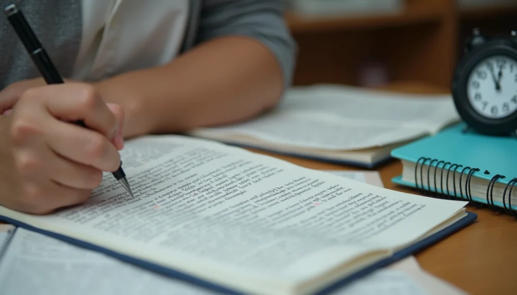 tyt türkçe paragraf soruları için paragraf çözümü yapan öğrenci görseli